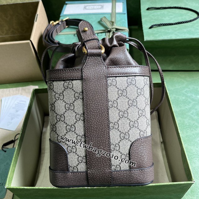 gucci專櫃2024新款手袋 古馳Ophidia系列GG水桶包 jcp1940